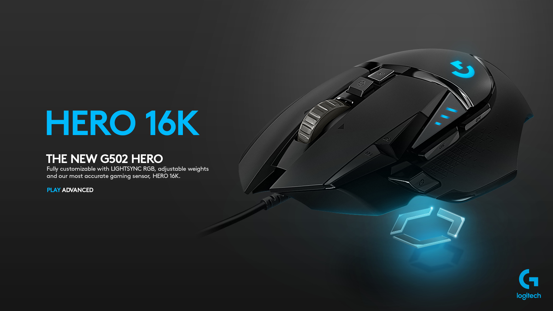 G502 HERO HIGH PERFORMANCE GAMING MOUSE